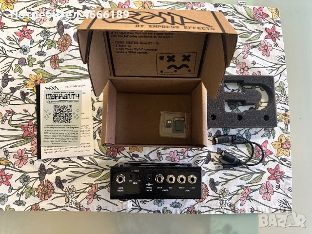 Ефект за китара EMPRESS ZOIA, снимка 2 - Китари - 53111171