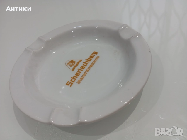 Порцеланов стар пепелник маркиран, снимка 7 - Други - 52496315