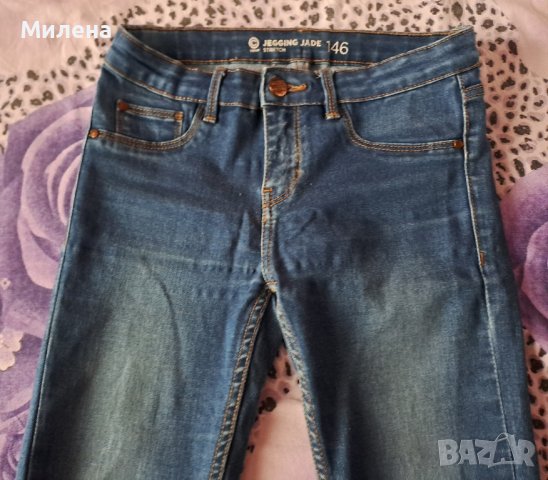 Дънки за момиче 146 размер, снимка 3 - Детски панталони и дънки - 43514872