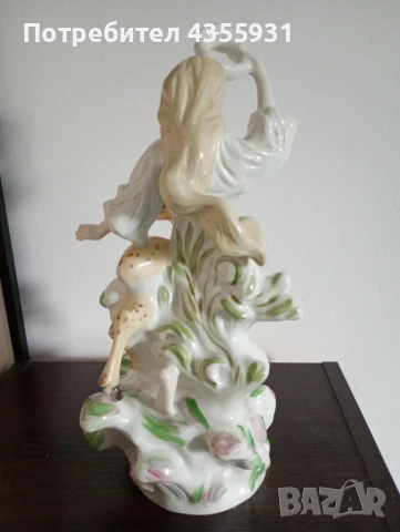 СССР стар руски порцелан статуетка фигура порцеланова фигурка , снимка 3 - Антикварни и старинни предмети - 51225563