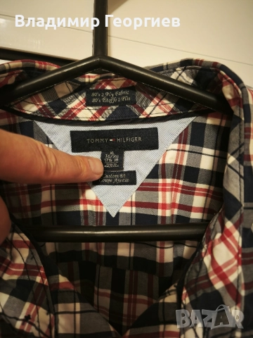 риза XL Tommy Hilfiger , снимка 4 - Ризи - 52028472