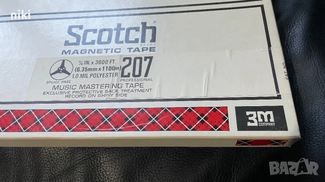 2бр Scotch 27 Ролки Magneting Tape 207 Professional, снимка 4 - Декове - 51316212