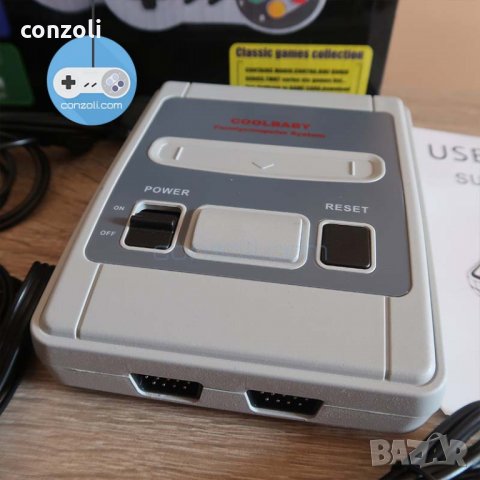 Видео игра Super Mini SFC с вградени игри и 3 месеца Гаранция!, снимка 8 - Nintendo конзоли - 24041843
