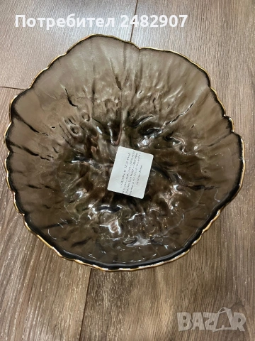 Красива стъклена купа, снимка 5 - Други - 53390799