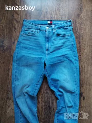 Tommy Hilfiger S Sylvia Hgh Skn - страхотни дамски дънки ЕЛАСТИЧНИ 27/28, снимка 6 - Дънки - 49247215