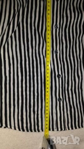 Риза с дълъг ръкав, но с голи рамене. Много интересен модел, снимка 12 - Ризи - 25198686