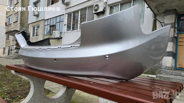 Задна броня Sline Ауди А6 4Ф седан 2009 - 2011 фейслифт