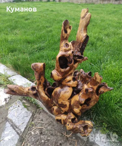 Декорация изработена от дърво, снимка 1