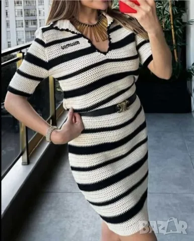 туника / рокля плетиво miu miu , снимка 2 - Рокли - 50425408