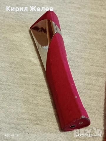 Метална запалка EVA работи иска зареждане за КОЛЕКЦИЯ ДЕКОРАЦИЯ 27364, снимка 5 - Колекции - 53606302