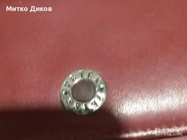 портмоне марково на Петек естествена кожа 190х102мм отлично, снимка 2 - Портфейли, портмонета - 49796216