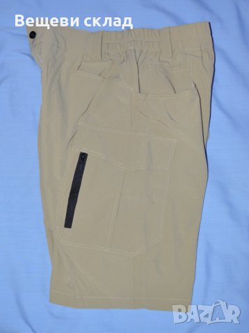 Къси мъжки бежови карго, тактически панталони леки L, снимка 4 - Къси панталони - 43850461