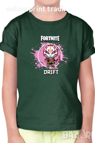 Детска тениска Фортнайт Fortnite Drift, снимка 12 - Детски тениски и потници - 48523146
