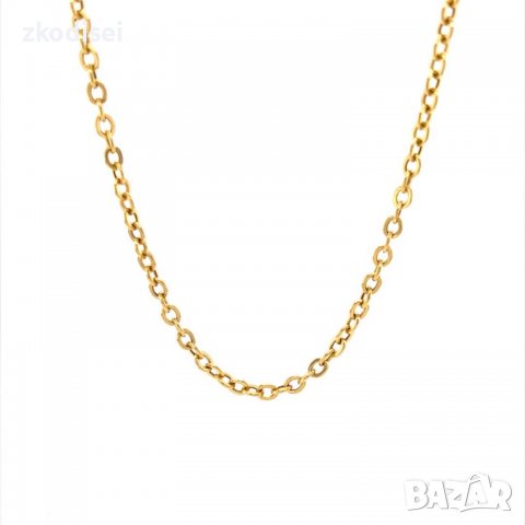 Златен синджир 5,10гр. 46см. 14кр. проба:585 модел:11532-2, снимка 2 - Колиета, медальони, синджири - 39211648