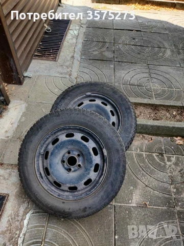 Зимни гуми с джанти Fulda 195 /55/15, снимка 2 - Гуми и джанти - 51422039