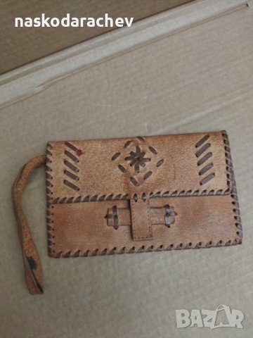Малка чантичка тип портмоне естествена кожа , снимка 8 - Портфейли, портмонета - 43760011