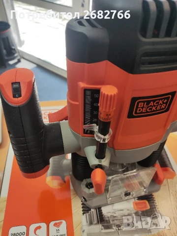 оберфреза black decker kw1200e-qs, снимка 3 - Други инструменти - 51040297