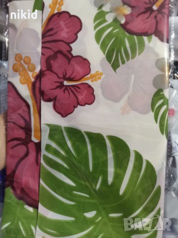 хавай Хавайски листа каркаде найлонова мушама покривка за парти рожден ден