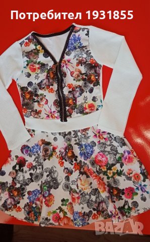 Неопренова рокля на цветя , снимка 3 - Детски рокли и поли - 43937818