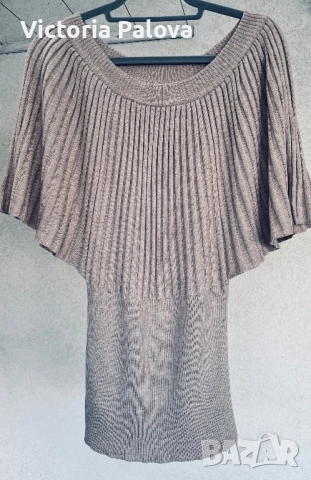 Разкошна френска блуза вълна кашмир, снимка 4 - Блузи с дълъг ръкав и пуловери - 51655677