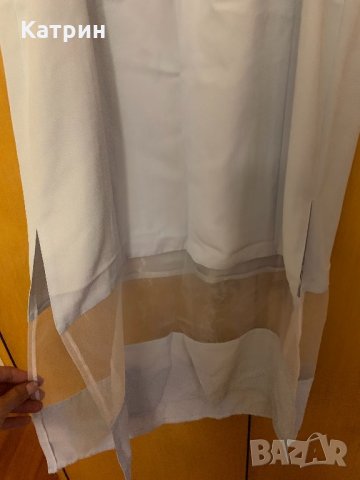 Дълга рокля светло синя, снимка 4 - Рокли - 25719170