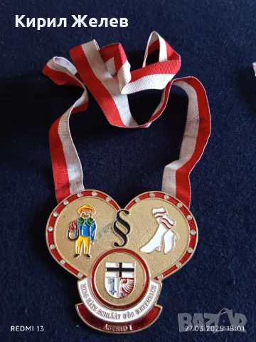 Красив детски медал за КОЛЕКЦИЯ ДЕКОРАЦИЯ БИТОВ КЪТ 49866