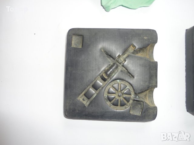 Стар немски калъп матрица за оръдие топ от каучук , снимка 4 - Колекции - 40265642