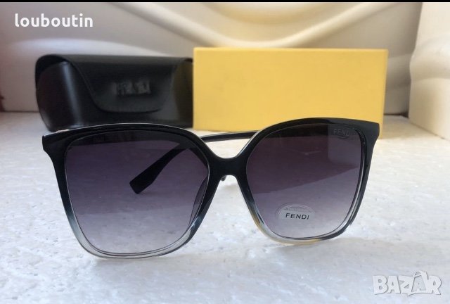 Fendi 2020 дамски  слънчеви очила с лого, снимка 4 - Слънчеви и диоптрични очила - 28407147