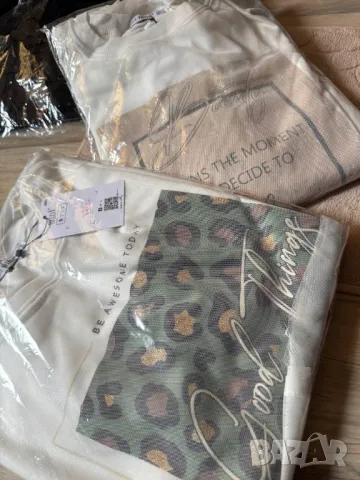 памучни дамски тениски , снимка 2 - Тениски - 50392801