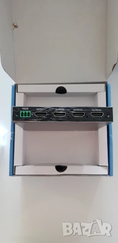 2x2 HDMI Video Wall Controller с 4K вход, 1080P изход, IR Remote & RS232 Контрол, снимка 4 - Друга електроника - 50960955