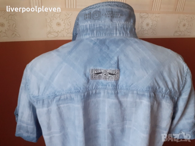 👉Camp David Original L винтидж, снимка 3 - Ризи - 51490485