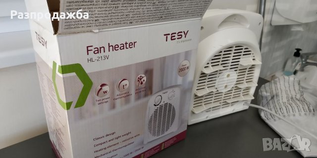 Вентилаторна печка Tesy, снимка 5 - Отоплителни печки - 34770016