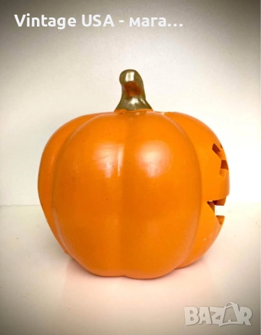 Декоративен керамичен свещник за Хелоуин / Halloween, снимка 3 - Декорация за дома - 52168324