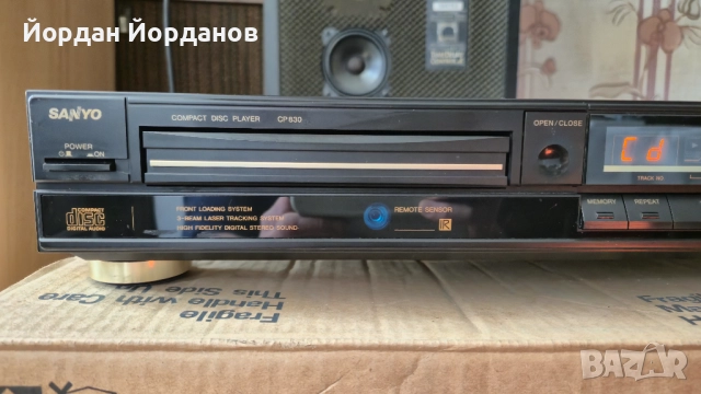 CD player Sanyo CP-830, снимка 4 - Аудиосистеми - 52223042
