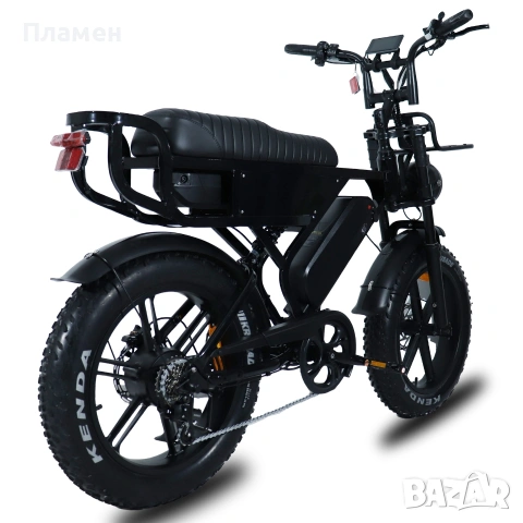 НОВО!! Електрически велосипед Vomo V90 Max 1000W 48V/28Ah 50км. ч. , снимка 5 - Велосипеди - 53270916