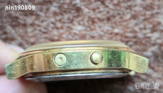 Винтидж Дигитален Часовник TIMEX (70s/80s) - Златист Тон, Сглобен в САЩ, снимка 3 - Мъжки - 52007192