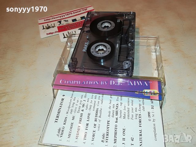 sold-DANCE TERMINATOR 9-КАСЕТА 1408221607, снимка 14 - Аудио касети - 37690469
