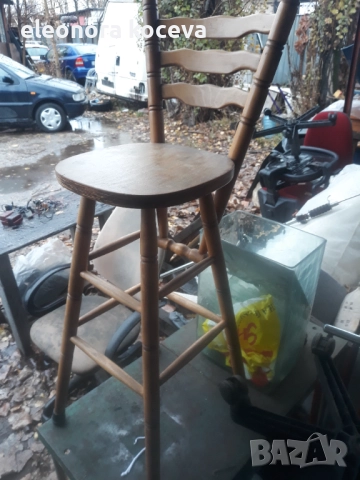 Масивни бар столове, снимка 2 - Столове - 52558401