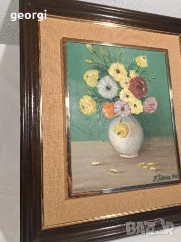 авторска картина с маслени бои , снимка 6 - Картини - 47506131