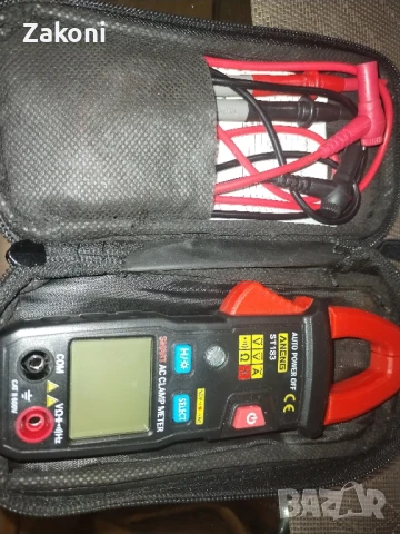 Цифров мултицет (Амперклещи) ANENG ST 183