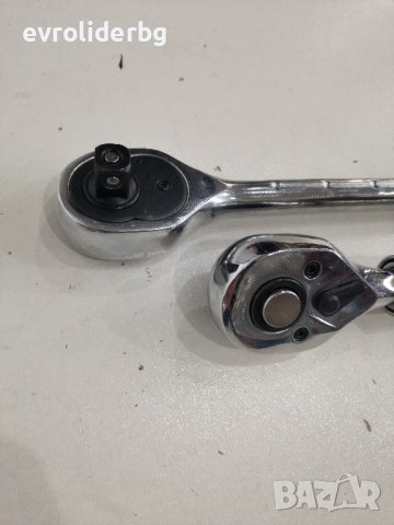 Телескопична Тресчотка - 1/2", Хром-Ванадий, 72 зъба, Гумирана дръжка, I-во качество, снимка 2 - Гедорета - 40030085