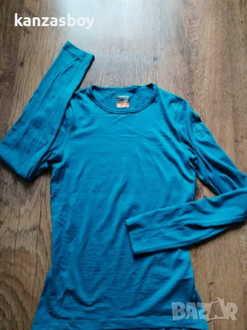 Icebreaker 200 - дамска мерино блуза XS КАТО НОВА, снимка 5 - Блузи с дълъг ръкав и пуловери - 49639057