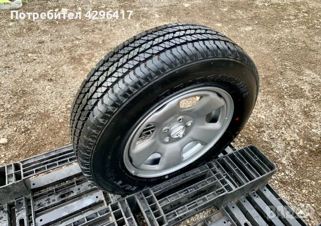 Резервна гума BRIDGESTONE + джанта 15цола 5x100 за Subaru Forester,Impreza, снимка 9 - Гуми и джанти - 48659425