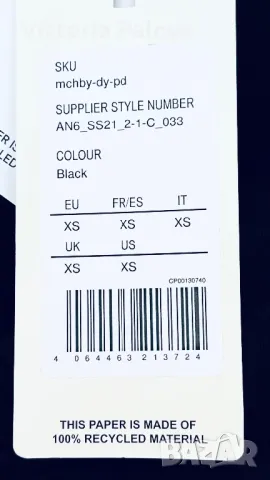 Нова черна рокля ANNA FIELD XS, снимка 8 - Рокли - 48162236