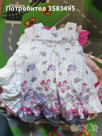 Огромен лот бебешки рокли , снимка 3 - Бебешки рокли - 52257962
