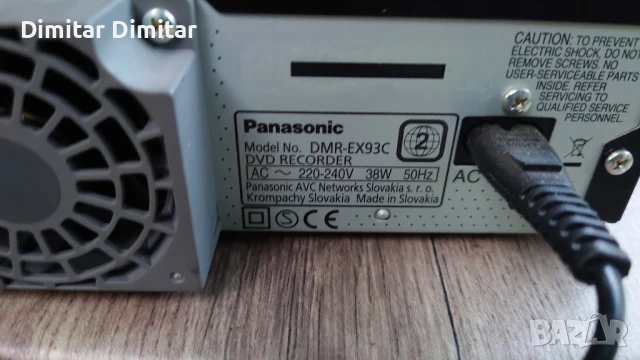 Panasonic dmr-ex93c., снимка 5 - Плейъри, домашно кино, прожектори - 50760529
