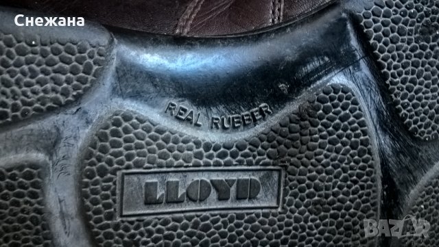 мъжки обувки спортно-елегантни 41 LLOYD Made in Germany, снимка 3 - Спортно елегантни обувки - 27491619