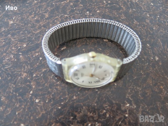 Ретро ръчен часовник SWATCH AG 1998, швейцарско производство, унисекс, снимка 4 - Дамски - 43379501