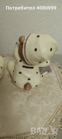 Две керамични мечета - касички, снимка 5 - Колекции - 51969426