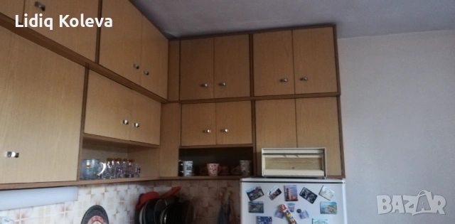Секция от шкафове за стена словенски дъб, снимка 2 - Шкафове - 53091895